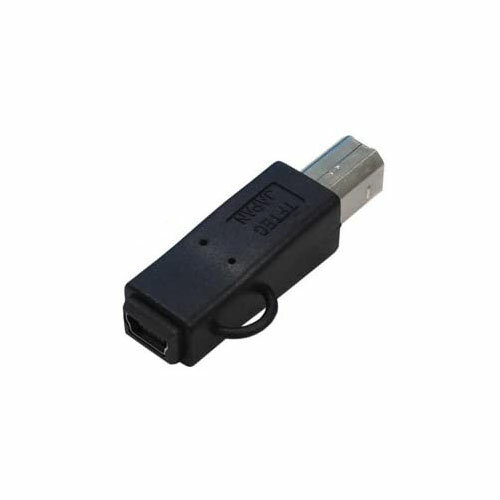 変換名人 変換プラグ USB B(オス)→miniUSB(メス) USBBA-M5B パソコン周辺機器[▲][AS]