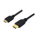 3Aカンパニー ミニHDMIケーブル 2m 4K/3D対応 HDMI-miniHDMI変換ケーブル AVC-HDMI20MN バルク パソコン パソコン周辺機器...