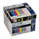 ワールドビジネスサプライ Luna Life エプソン用 ITH-6CL 互換インクカートリッジ ブラック1本おまけ付き7本セット パソコン パソコン周辺機器 ...