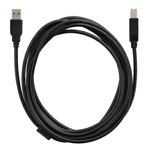 USBケーブル 3m USB2.0 ブラック ハイスピード スタンダード USB A-TYPE (オス) - USB B-TYPE (オス) AS-CAPC007 パソコン周辺機器 USBケーブル[▲][AS]