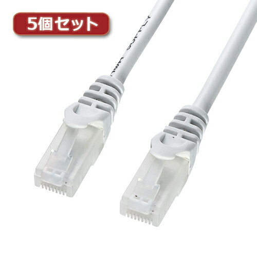 柔らかいツメを採用したCAT5eギガビット対応LANケーブル●屈曲性能に優れた柔らかいツメを採用し、180度曲げても折れません。しかもツメ折れ防止カバー付きのダブル安心構造です。 ●伝送速度1000Mbps(1Gbps)、伝送帯域100MHzを実現した、ギガビット対応LANケーブルです。 ●単線に比べて柔らかく、取り回しが楽な「より線」仕様です。■色:ホワイト ■ケーブル長:20m ■コネクタ形状:RJ-45モールディングコネクタ付(ラッチカバー付き) ■ケーブル構造:AWG26より線ツイストペアケーブル、ストレート全結線 ■ケーブル直径:4.9mm ■対応伝送帯域:エンハンスドカテゴリ5(1000BASE-T)、カテゴリ5(100BASE-TX)、カテゴリ3(10BASE-T)適合 ■対応環境(機器):ADSLモデム、CATVモデム、FTTH、デジタルテレビ、ハードディスクレコーダ(RJ-45ポートを持つ機種)、INS64(30m以下)対応 ■備考※メーカー取り寄せ商品となりますので、ご注文後の注文キャンセルはお承りできません。※メーカー取り寄せ商品となりますので、返品交換は一切お受けいたしかねます。ただし初期不良の場合でメーカーに在庫が確認できる場合は交換にて対応致します。※商品開梱後は組み立てやご使用の前に、コンディション・付属品類が揃っていることをご確認ください。 お客様の都合による返品・交換はお受けできませんので、ご注意ください。※メーカー取り寄せ商品となりますので、メーカー欠品の場合はご注文をキャンセルさせていただきます。あらかじめご了承ください。