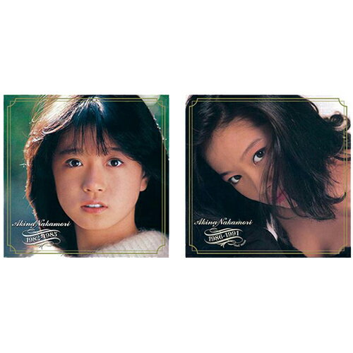 中森明菜1982-1985/1986-1991セットWQCQ-451+WQCQ-452ホビーインテリアCDDVDBlu-ray