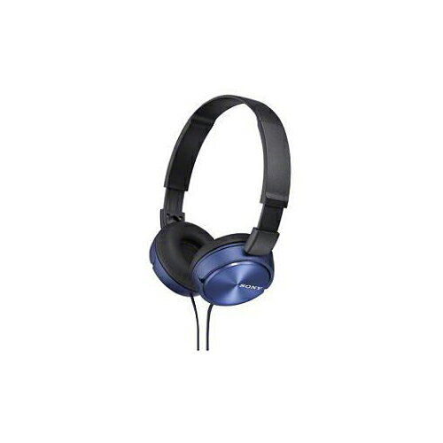ソニー ダイナミック密閉型ヘッドホン (ブルー) MDR-ZX310-L 家電 オーディオ関連 ヘッドホン イヤホン[▲][AS]