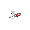 BUFFALO バッファロー BSMPA2404LC1TWH 2.4A USB急速充電器 Lightningケーブル1.5m付属(ホワイト) スマートフォン タ...