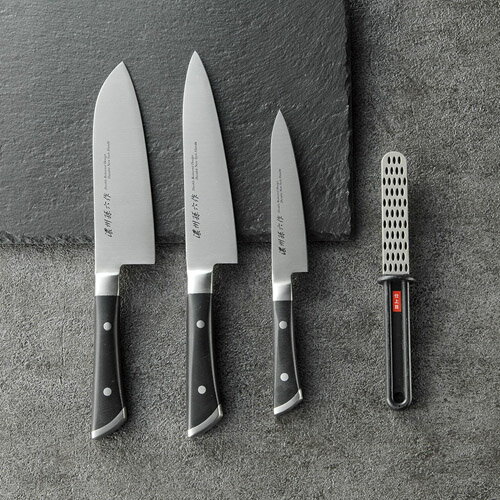 共口金料理包丁4点セット K20904020[▲][AS]