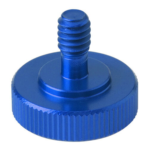 エツミ 1/4"レギュラースクリュー ブルー VE-6958 カメラアクセサリー[▲][AS]