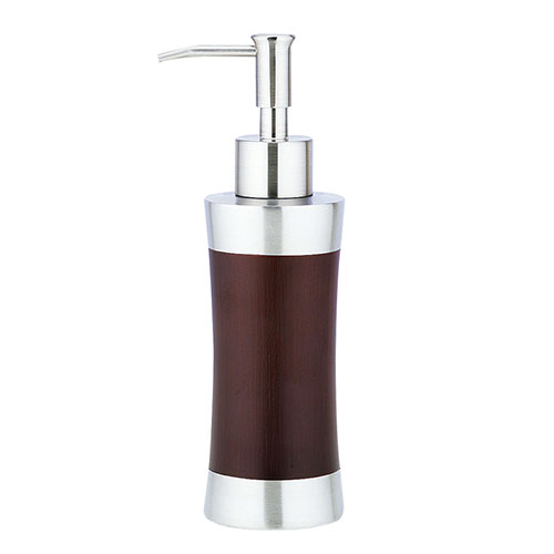 佐藤金属興業 SALUS スプールウッドソープディスペンサー SALUS201516 [▲][AS]