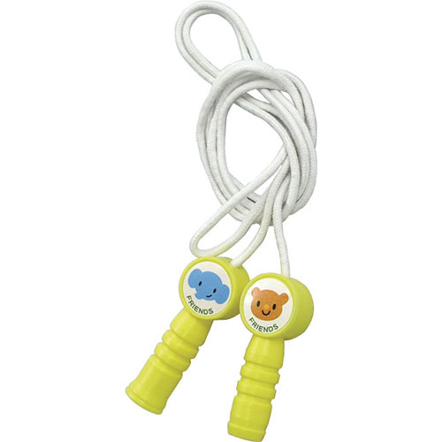 グリップがジョイントできて電車ごっこもラクラク!■特長なかよしジョイントなわとびのカラーロープバージョン!※グリップの中で長さを調節できます。■仕様【商品サイズ(単位mm)】全長:約2.2m、柄:φ22×108(103)mm【重量】63g【材質】PP、綿【包装形態】網袋【包装サイズ】160x85x50mm【生産国】中国備考※メーカー取り寄せ商品となりますので、ご注文後の注文キャンセルはお承りできません。※メーカー取り寄せ商品となりますので、返品交換は一切お受けいたしかねます。ただし初期不良の場合でメーカーに在庫が確認できる場合は交換にて対応致します。※商品開梱後は組み立てやご使用の前に、コンディション・付属品類が揃っていることをご確認ください。 お客様の都合による返品・交換はお受けできませんので、ご注意ください。※メーカー取り寄せ商品となりますので、メーカー欠品の場合はご注文をキャンセルさせていただきます。あらかじめご了承ください。