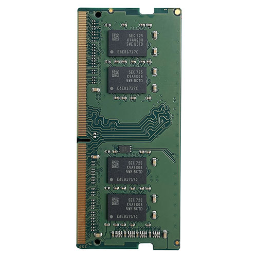 Lazos ノートPC用 DDR4-2666 4G■特長・JEDEC(電子部品の規格の標準化を推進している米国の業界団体)準拠品・SPD(Serial Presence Detect)対応・高速 DDR4-2666 のメモリチップ規格・1.2Vの低消費電力■仕様【仕様】容量:4GBメモリタイプ:DDR4 SDRAMメモリ規格:SO-DIMM周波数:2666MHzピン:288pinCL:17DIMMタイプ:Unbuffered DIMMECC:非搭載対応OS:Windows/Macサイズ:45×80mm認証:RoHS/FCC/CE【注意事項】●本製品はすべてのデバイスに動作保証を約束するものではございません。●機種によってはノートPC用のメモリを使用できるデスクトップPCもありますが、各メーカーHPにてご確認いただくかメーカーまで直接お問い合わせ下さい。●本製品を使用したことによる、直接もしくは間接的に生じた損害、破損について弊社は一切の責任を負いません。●製品の仕様、デザインは改良等により予告なく変更されることがございます。●用途以外に使用しないでください。●火中投入、加熱、高温での使用・放置しないでください。●分解、改造、端子をショートしないでください。●商品のサイズ・重量はすべて実測です。個体により多少の誤差がある場合がございます。保証期間:1年間生産国:中国備考※メーカー取り寄せ商品となりますので、ご注文後の注文キャンセルはお承りできません。※メーカー取り寄せ商品となりますので、返品交換は一切お受けいたしかねます。ただし初期不良の場合でメーカーに在庫が確認できる場合は交換にて対応致します。※商品開梱後は組み立てやご使用の前に、コンディション・付属品類が揃っていることをご確認ください。 お客様の都合による返品・交換はお受けできませんので、ご注意ください。※メーカー取り寄せ商品となりますので、メーカー欠品の場合はご注文をキャンセルさせていただきます。あらかじめご了承ください。