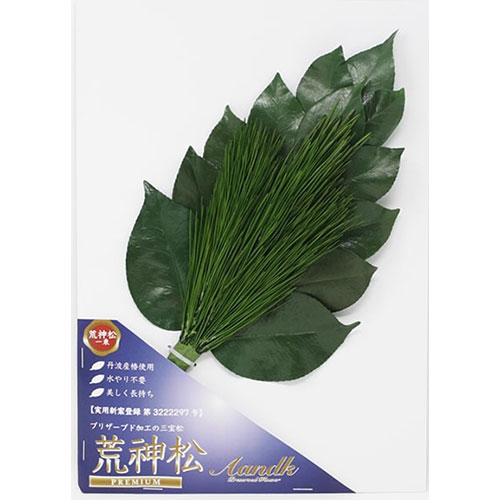 A&K プレミアム荒神松 丹波産高級椿葉使用 Mサイズ KJM-003P [▲][AS]