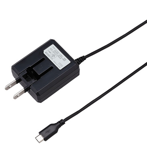 BAUT microUSB AC充電器 1.8A 2.5m BK BACM1825BK [▲][AS]