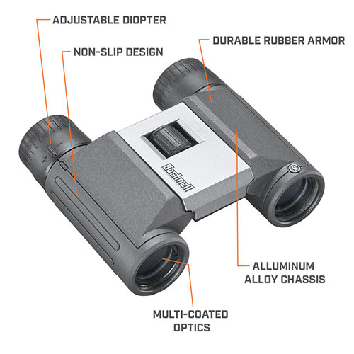Bushnell コンパクト双眼鏡 パワービュー2CE8×21 PWV821 [▲][AS]