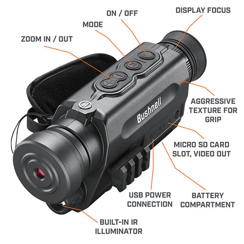 Bushnell デジタル暗視スコープ エクイノクスX650 EX650 [▲][AS]