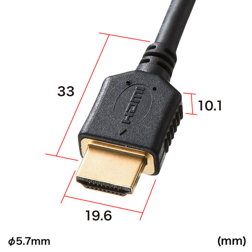 【5個セット】 サンワサプライ プレミアムHDMIケーブル1m黒 KM-HD20-P10X5 [▲][AS]