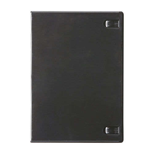 【5個セット(10枚×5)】 サンワサプライ スリムDVDトールケース(1枚収納・10枚セット・ブラック) DVD-TU1-10BKNX5 [▲][AS]