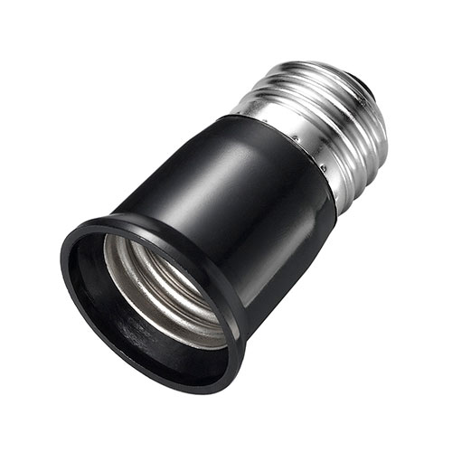 YAZAWA ランプアダプタ口金E26 SF1011 [▲][AS]