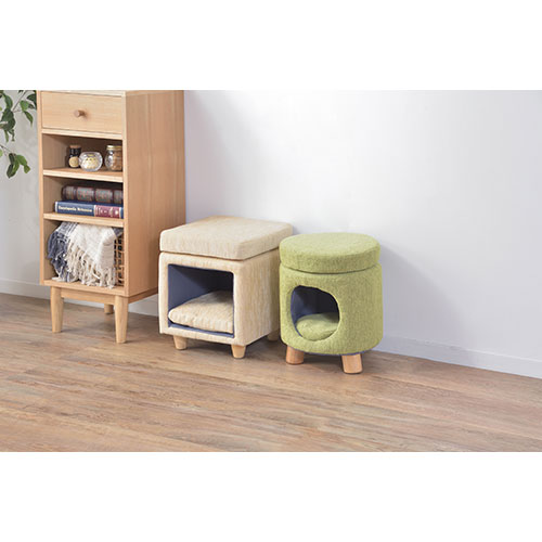 東谷 ペットスツール グリーン PET-61GR 家具 インテリア シンプル おしゃれ [▲][AS] [2]