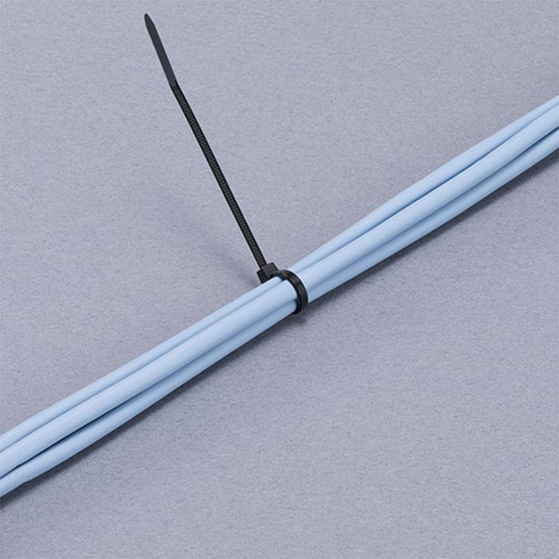 【250本セット(50本×5個)】 ミヨシ ケーブルタイ 2.5X200 黒 CW-CT200/BKX5 [▲][AS]