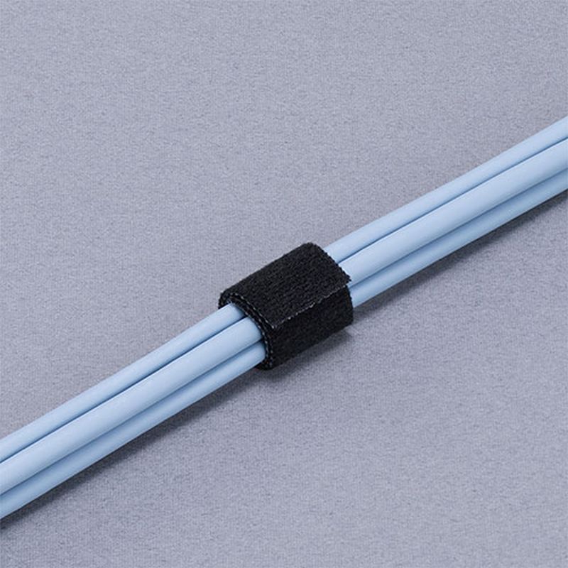【5個セット】 ミヨシ 手で切れる面ファスナー 20X3m 黒 CW-MFM/BKX5 [▲][AS]
