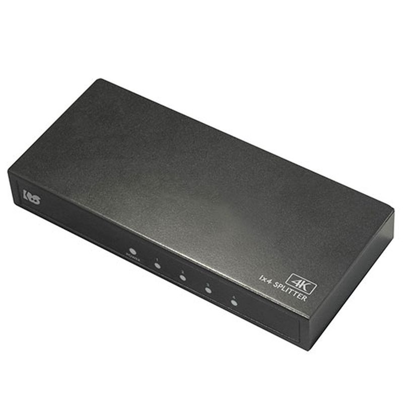 ラトックシステム 4K60Hz対応 1入力4出力 HDMI分配器 RS-HDSP4P-4KZ [▲][AS]