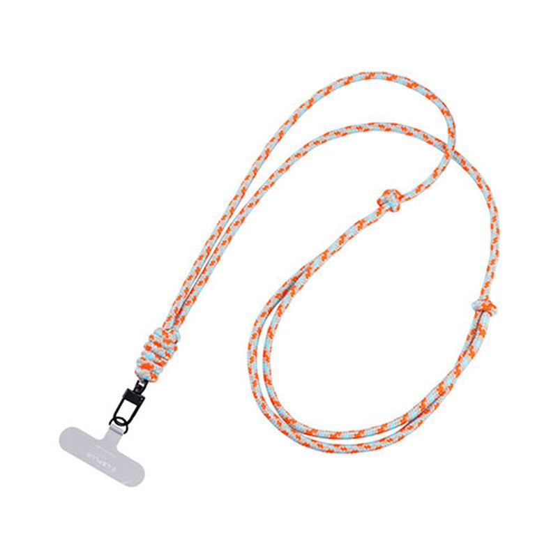 LEPLUS スマートフォン 汎用 ショルダーストラップ SHOULTY MULTI STRAP 丸紐タイプ C LN-SS01C オレンジ [▲][AS]