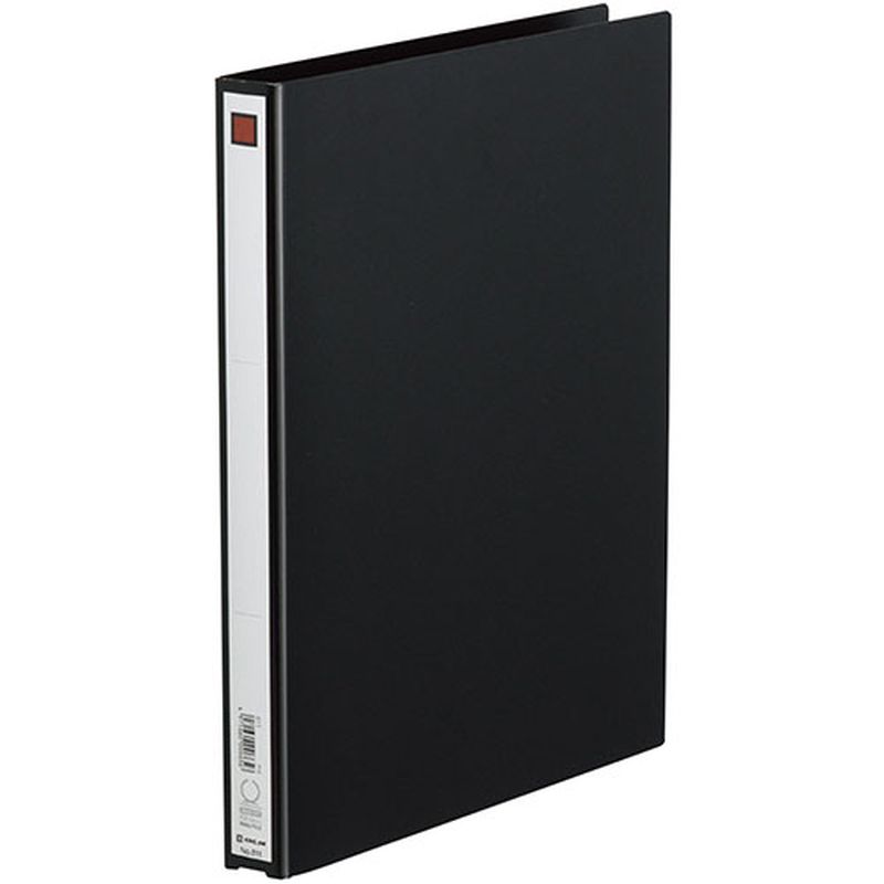KING JIM キングジム リングファイル エコノミーA4S 黒 KJ-611-BK [▲][AS]
