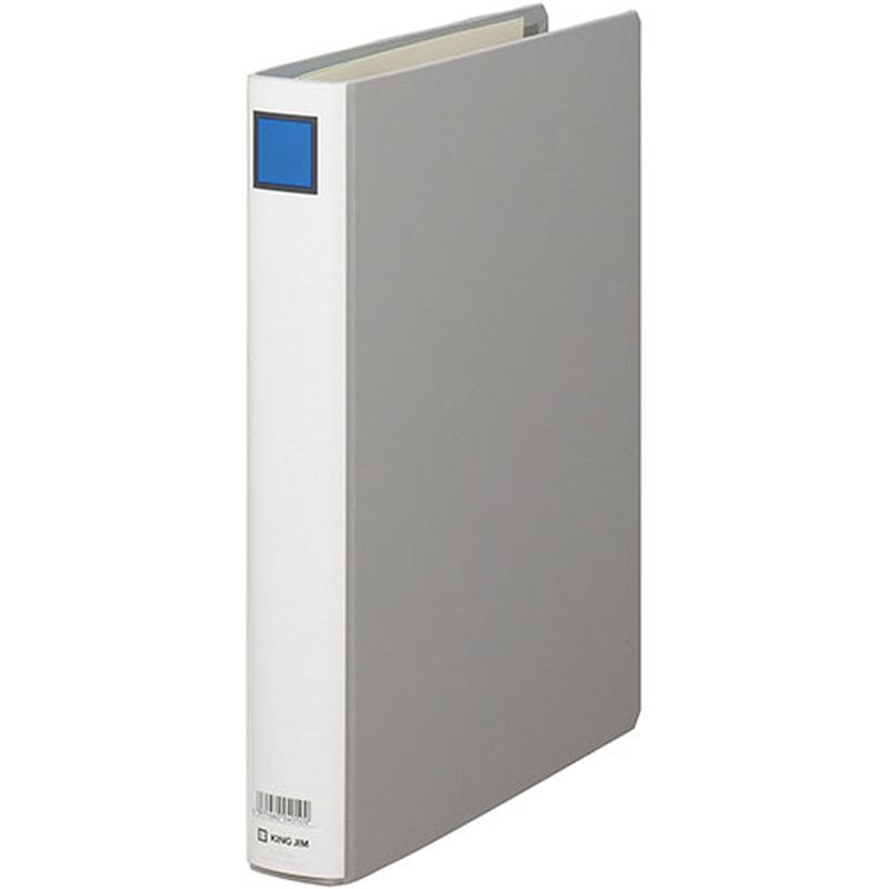KING JIM キングジム キングファイルG A4S グレー KJ-973N [▲][AS]