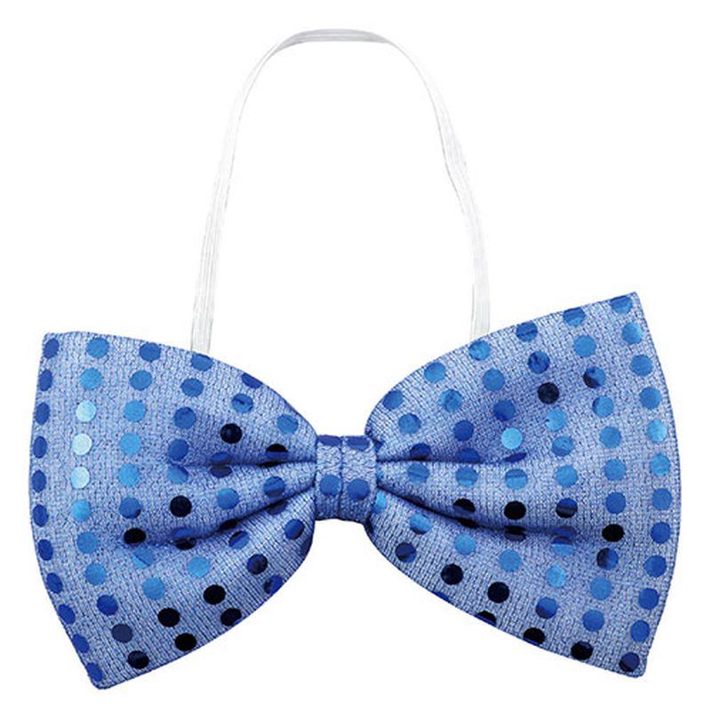 ARTEC キラキラ蝶ネクタイ 青 ATC2297 [▲][AS]