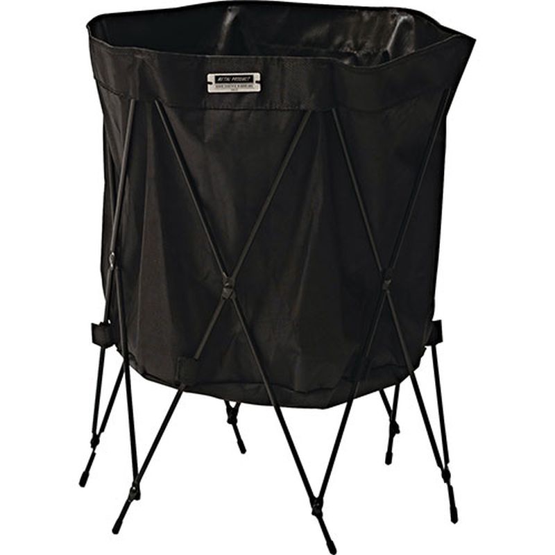 東谷 フォールディングバスケット ブラック MIP-98BK インテリア [▲][AS]