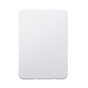 LEPLUS 2021 iPad mini (第6世代) 背面クリアフラップケース Clear Note ホワイト LP-ITMM21CNTWH [▲][AS]