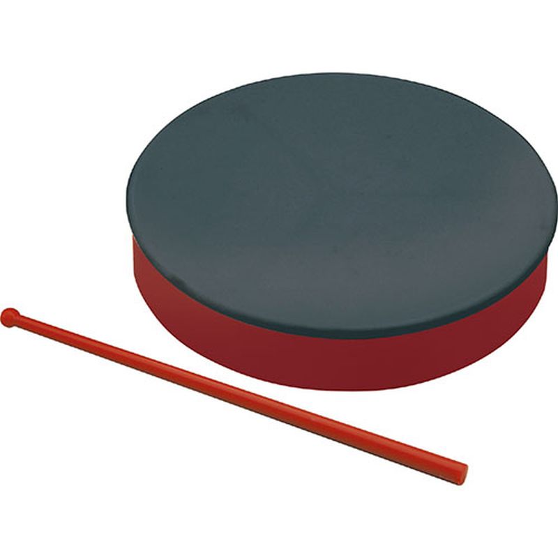 【10個セット】 ARTEC プラ製たいこ J 黒/赤 ATC2914X10 [▲][AS]