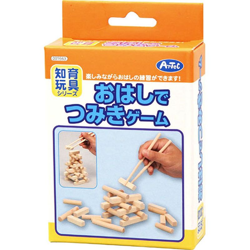 【10個セット】 ARTEC おはしでつみきゲーム ATC7663X10 [▲][AS]