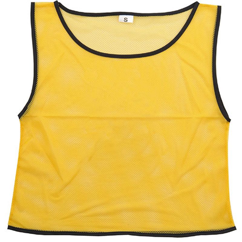 【10個セット】 ARTEC チームベスト 大(無地) 黄 ATC4522X10 [▲][AS]