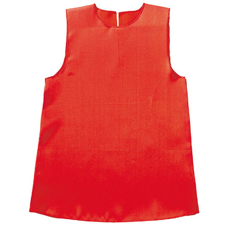 【10個セット】 ARTEC ソフトサテンワンピース J 赤 ATC14491X10 [▲][AS]