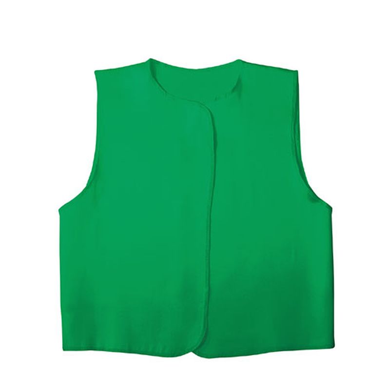 【10個セット】 ARTEC ソフトサテンベスト J 緑 ATC14525X10 [▲][AS]