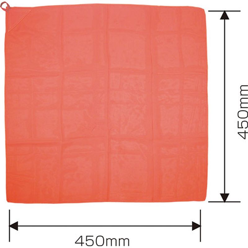 【20個セット】 ARTEC ループ付カラースカーフ ミニ赤 ATC2103X20 [▲][AS]