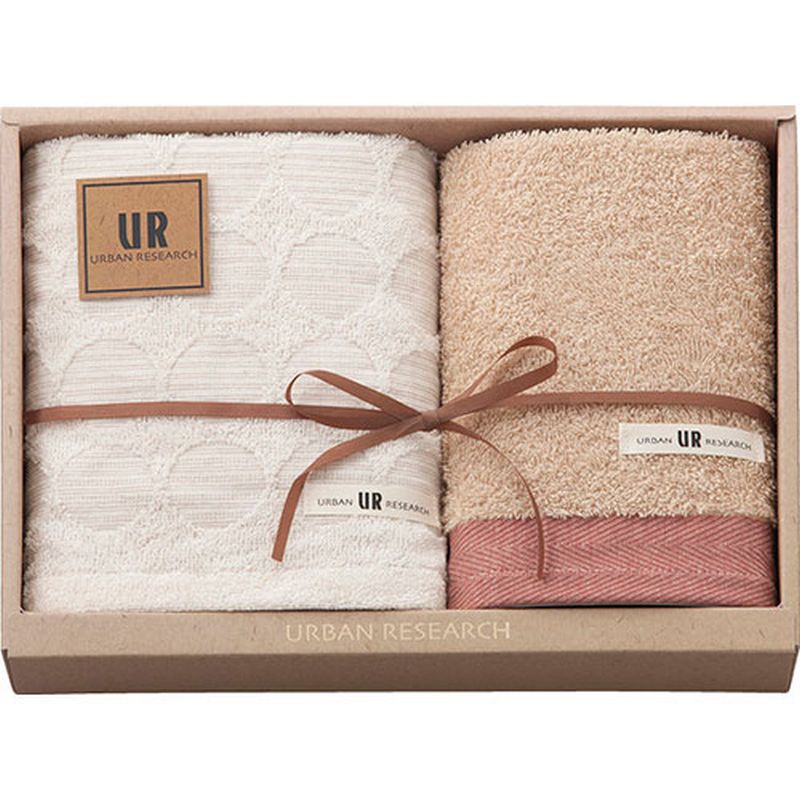 アーバンリサーチ フェイスタオル&ウォッシュタオル C4070549 生活雑貨 綿100% [▲][AS]