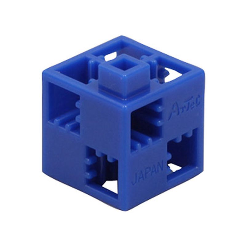 ARTEC Artecブロック 基本四角 24P 青 ATC77738 [▲][AS]