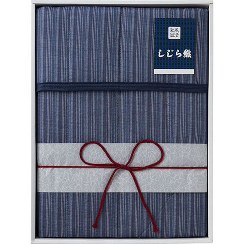 しじら織キルト敷パット B8146617 寝具 シーツ [▲][AS]