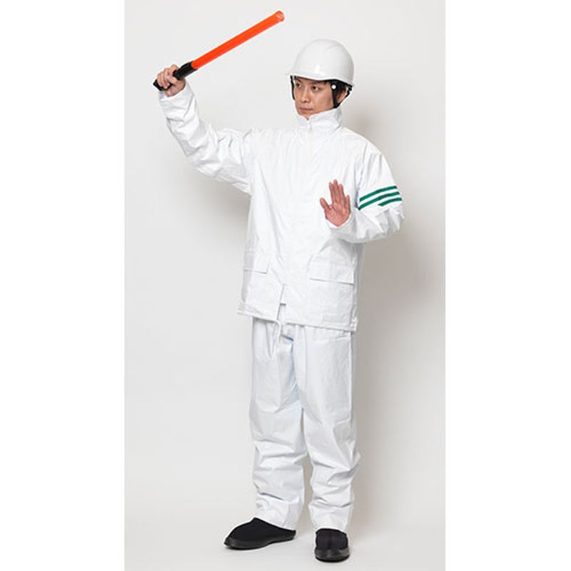 トキワ 雨先案内人ガード ホワイト L 5642-WH-L レインスーツ [▲][AS]