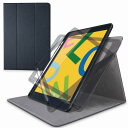 【ELECOM(エレコム)】iPad ケース 第7世代 第8世代 10.2 対応 フラップ 360度回転 ブラック TB-A19RSA360BK エレコム 1個...