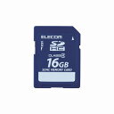 【ELECOM(エレコム)】SD カード 16GB Class4 データ復旧サービス[▲][EL]