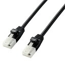 yELECOM(GR)zLANP[u Cat6A 炩 c܂Ȃ 5m ubN RJ45RlN^ 10Gbps RoHSwߏ(10)[][EL]