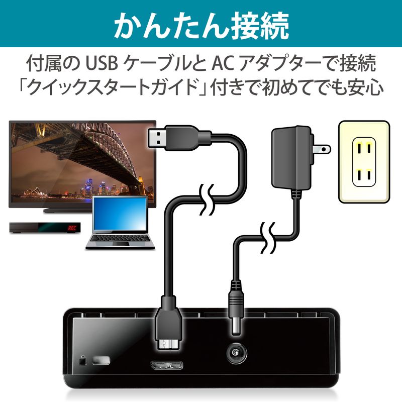 I．Oデータ機器 USB3.0対応設置型HDD 3.0TB HDJA-UT3.0