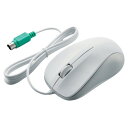 【ELECOM(エレコム)】マウス 法人向け PS 2 光学式 有線 Mサイズ 3ボタン RoHS指令準拠 ホワイト M-K6P2RWH RS エレコム 1個[...