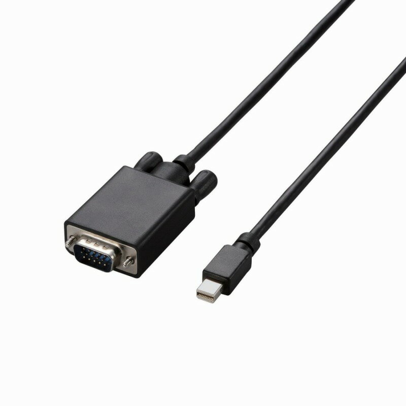 yELECOM(GR)zMini DisplayPort-VGAϊP[u 1m ubN[][EL]