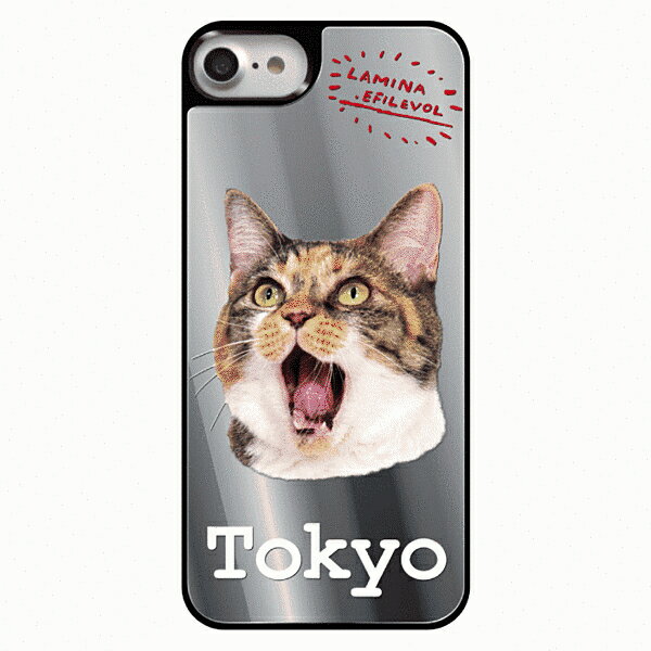 iPhone 8／iPhone 7／iPhone 6S／iPhone 6 共通 CANVER/TokyoCat1/ミラーケース スマホケース スマートフォンケース [▲][G]