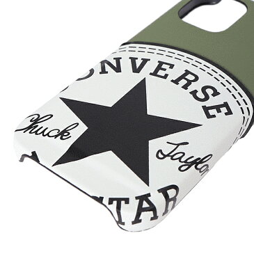 iPhone 12 mini CONVERSE Big Circle LogoPU Leather スマホ ケース カバー[▲][G]