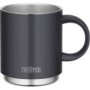 【THERMOS/サーモス】 真空断熱マグカップ 350ml 食洗機対応 ハンドル付き スタッキングOK 結露しにくい メタリックグレー JDS-350 MGY [▲][KM]