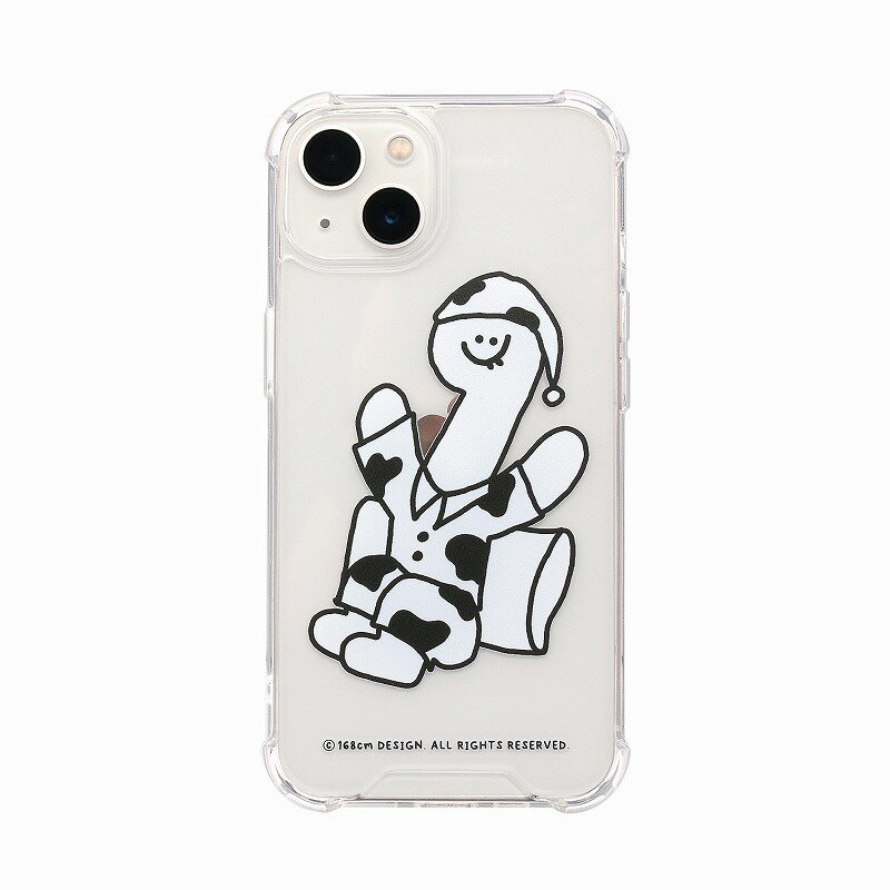 y168cmznCubhNAP[X for iPhone 13 White Olly with pW} X}zP[X 킢  [][R]